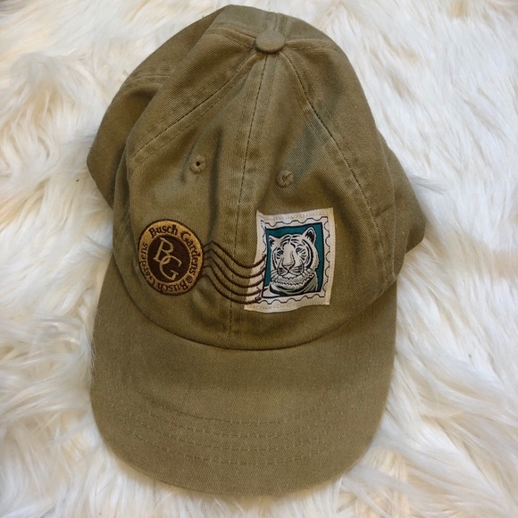 Busch Gardens Animal Tiger khaki color hat